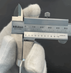 odczyt suwmiarki noniuszowej