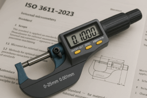 mikrometry zewnętrzne norma ISO 3611